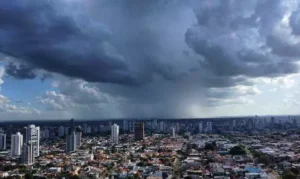 Inmet alerta para temporais em 16 cidades de MS com risco de queda de energia e ventos de até 60 km/h