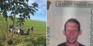 gol-capota-na-br-267-e-passageiro-morre,-condutor-esta-internado-em-estado-grave