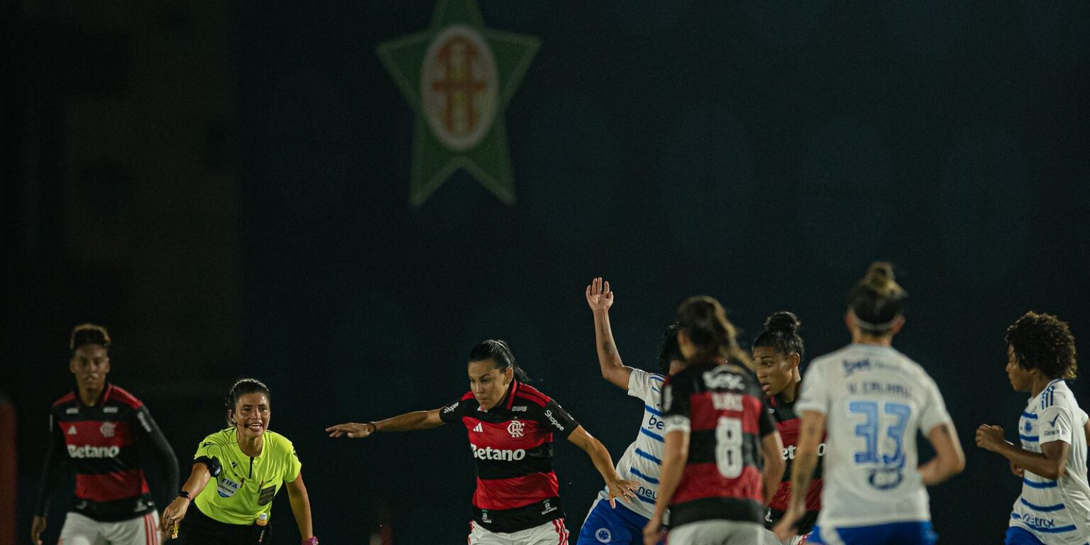 Flamengo e Cruzeiro empatam na abertura da 4ª rodada do BR Feminino flamengo-e-cruzeiro-empatam-na-abertura-da-4a-rodada-do-br-feminino