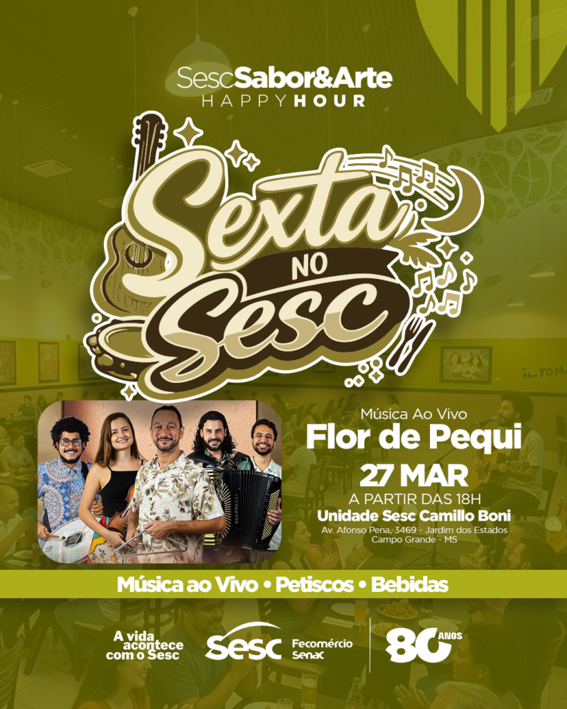 sesc-ms-lanca-projeto-que-une-musica,-cultura-e-gastronomia-nas-noites-de-sexta-feira