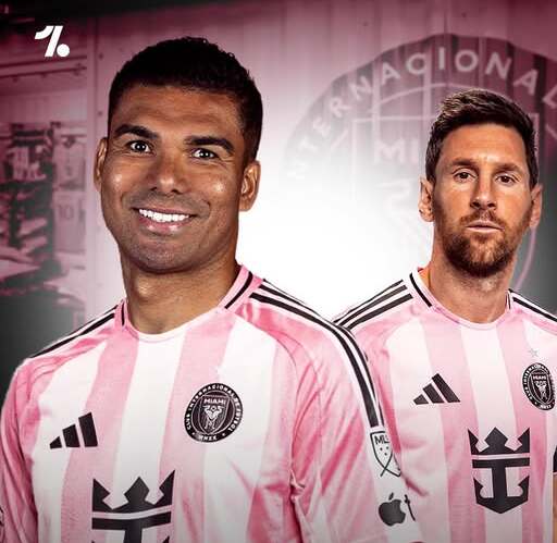 Inter Miami, de Messi, mira contratação de Casemiro para reforçar elenco na MLS Inter Miami, de Messi, mira contratação de Casemiro para reforçar elenco na MLS