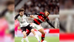 Corinthians pressiona com um a mais, mas empata com Flamengo na Neo Química Arena