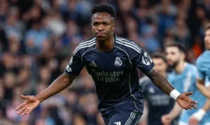 Liga dos Campeões: Vini Júnior marca dois e Real despacha City Liga dos Campeões: Vini Júnior marca dois e Real despacha City