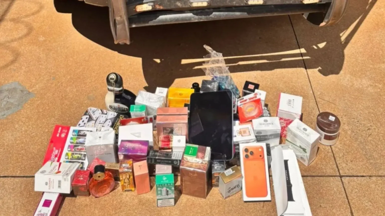 Dupla é detida com 24 canetas emagrecedoras e itens irregulares na BR‑262