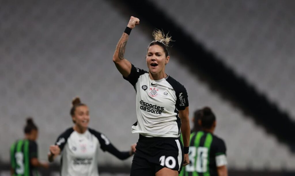 Sob o comando de Gabi Zanotti, Corinthians goleia América-MG