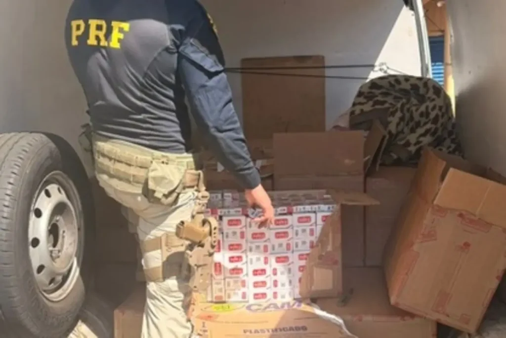 Polícia apreende 11 mil maços de cigarros em Nova Alvorada do Sul Polícia apreende 11 mil maços de cigarros em Nova Alvorada do Sul