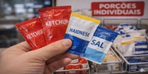 A limitação de produtos como ketchup, maionese e sal na Europa gera um efeito dominó que muda as expectativas de quem consome e as demandas mundiais de sustentabilidade em toda a indústria. (Foto: Reprodução)