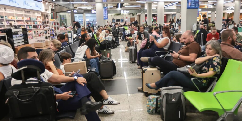 Pane técnica cancela pousos e decolagens no Aeroporto de Congonhas pane-tecnica-cancela-pousos-e-decolagens-no-aeroporto-de-congonhas