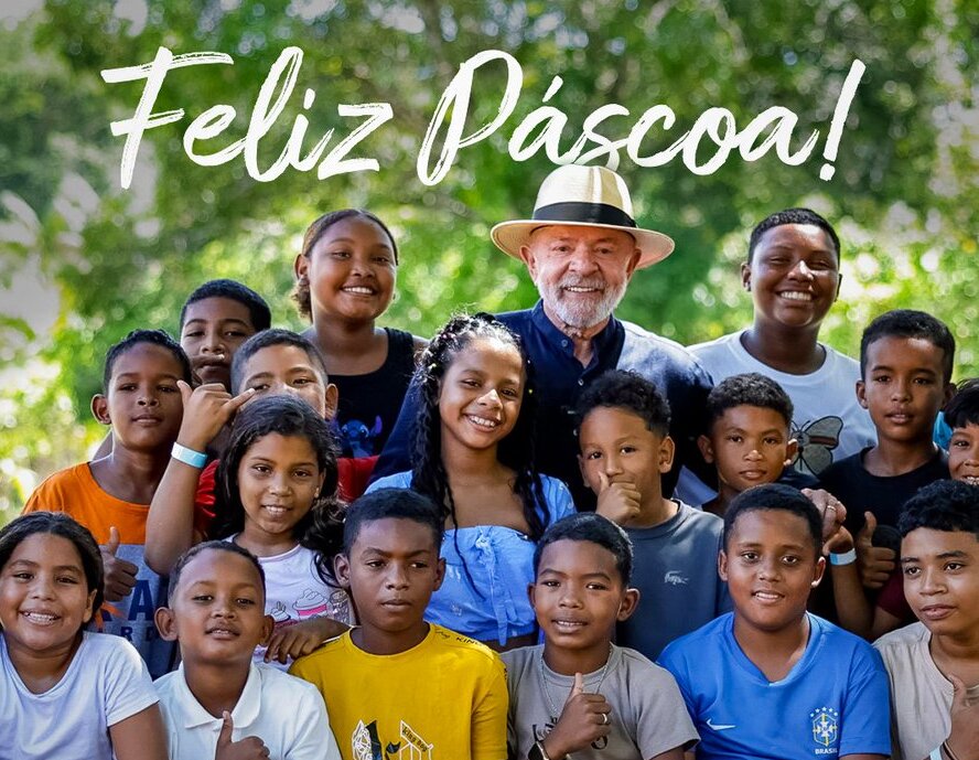 Páscoa é momento de renovação e união, diz Lula em mensagem Páscoa é momento de renovação e união, diz Lula em mensagem