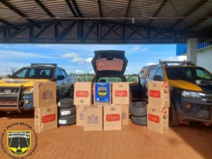 Polícia Rodoviária apreende contrabando avaliado em R$ 74 mil em rodovias de MS
