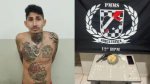 Suspeito de matar estudante em Naviraí é preso com arma do crime