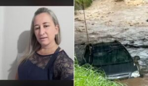 Bombeiros buscam por mulher desaparecida após chuva em Piracicaba