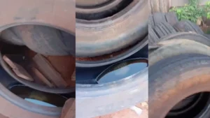 Em meio à epidemia, morador de Deodápolis flagra pneus com água em pátio de secretaria