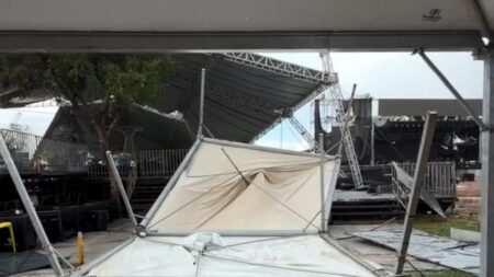 Expogrande encerra atividades após estragos causados por temporal