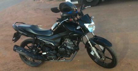 A moto era utilizada como recurso de trabalho / Arquivo Pessoal