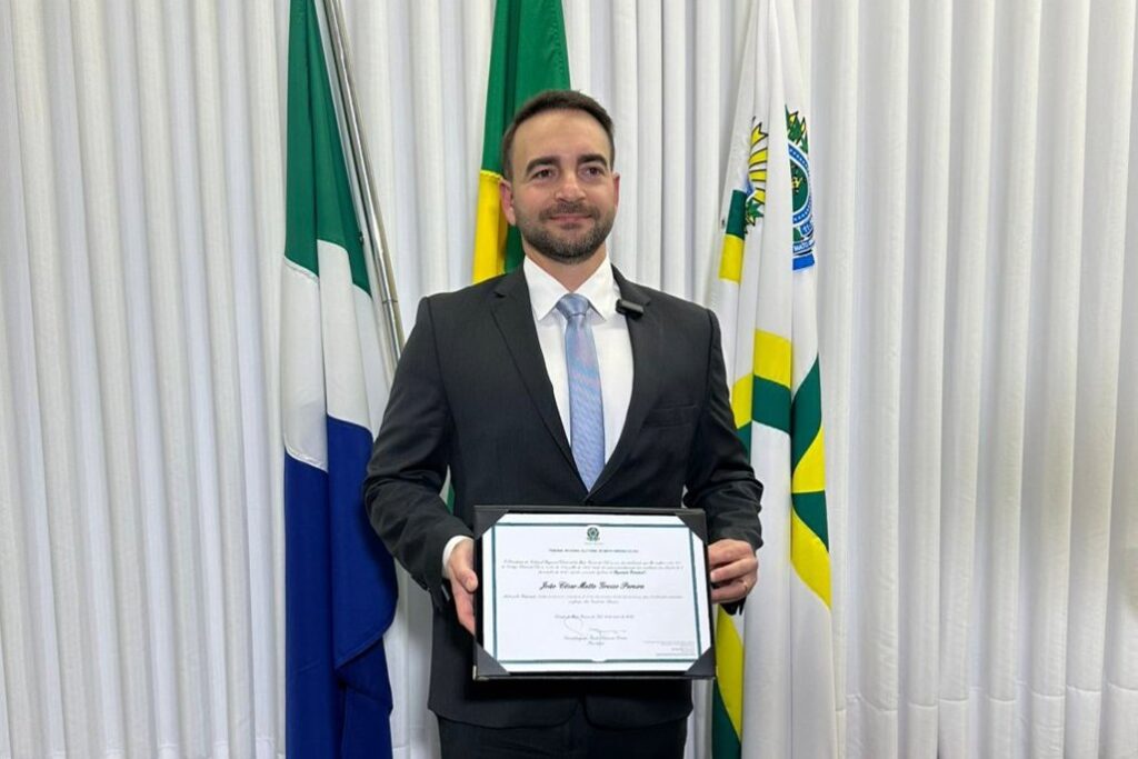 Diplomado pelo TRE-MS, João César Mattogrosso deve assumir vaga na Alems na próxima semana