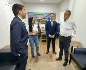 Em agenda relâmpago na Capital, Valdemar ajusta estratégia do PL com lideranças conservadoras em MS Em agenda relâmpago na Capital, Valdemar ajusta estratégia do PL com lideranças conservadoras em MS