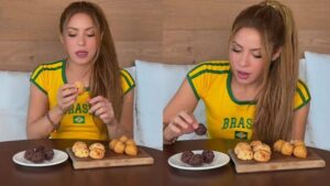 shakira-entra-no-clima-do-brasil,-fala-portugues-e-prova-comidas-tipicas-antes-de-show-no-rio