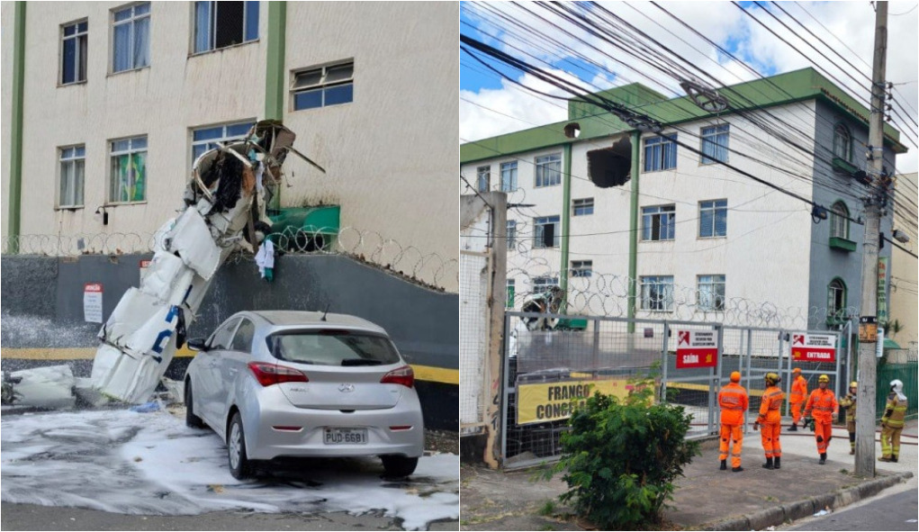 Avião de pequeno porte colide com prédio em BH; pelo menos duas pessoas morreram aviao-de-pequeno-porte-colide-com-predio-em-bh;-pelo-menos-duas-pessoas-morreram