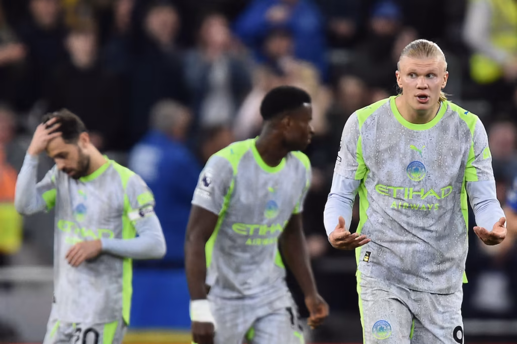 City busca reação no fim, empata com o Everton e vê Arsenal abrir vantagem na Premier League city-busca-reacao-no-fim,-empata-com-o-everton-e-ve-arsenal-abrir-vantagem-na-premier-league