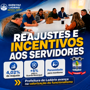 Prefeitura de Ladário aprova reajustes e amplia incentivos para servidores municipais prefeitura-de-ladario-aprova-reajustes-e-amplia-incentivos-para-servidores-municipais