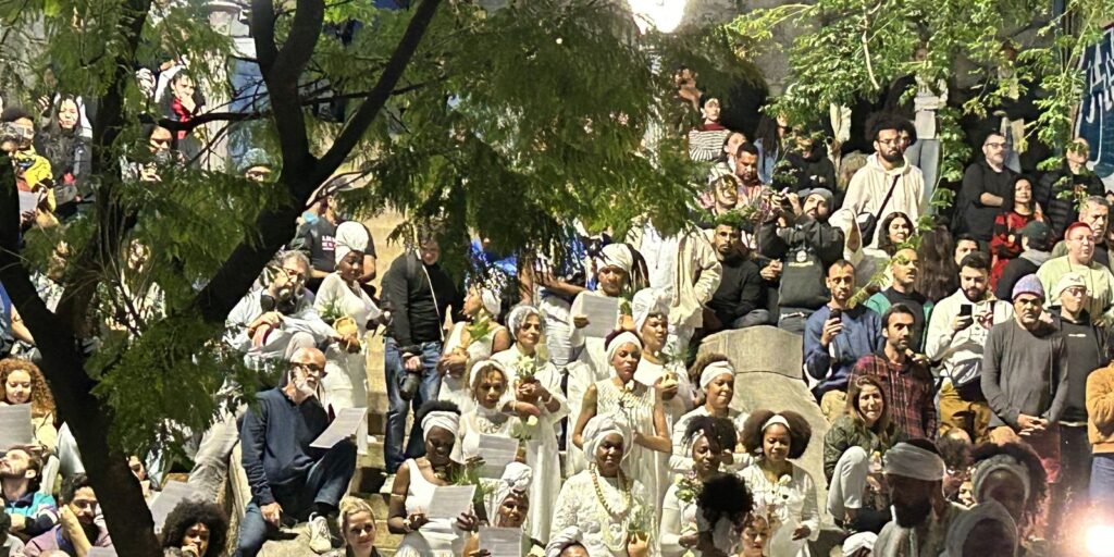 Lavagem da Escadaria do Bixiga reafirma presença negra no centro de SP lavagem-da-escadaria-do-bixiga-reafirma-presenca-negra-no-centro-de-sp