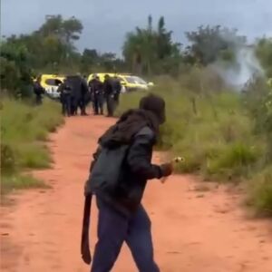 Após confronto com indígenas, PM reforça policiamento em fazenda e mantém operação em Amambai apos-confronto-com-indigenas,-pm-reforca-policiamento-em-fazenda-e-mantem-operacao-em-amambai