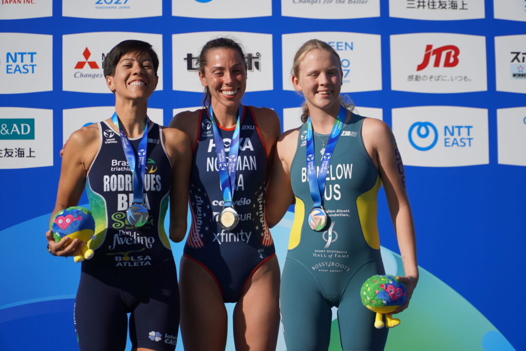Brasil conquista prata e bronze na maratona internacional de triatlo em Yokohama brasil-conquista-prata-e-bronze-na-maratona-internacional-de-triatlo-em-yokohama
