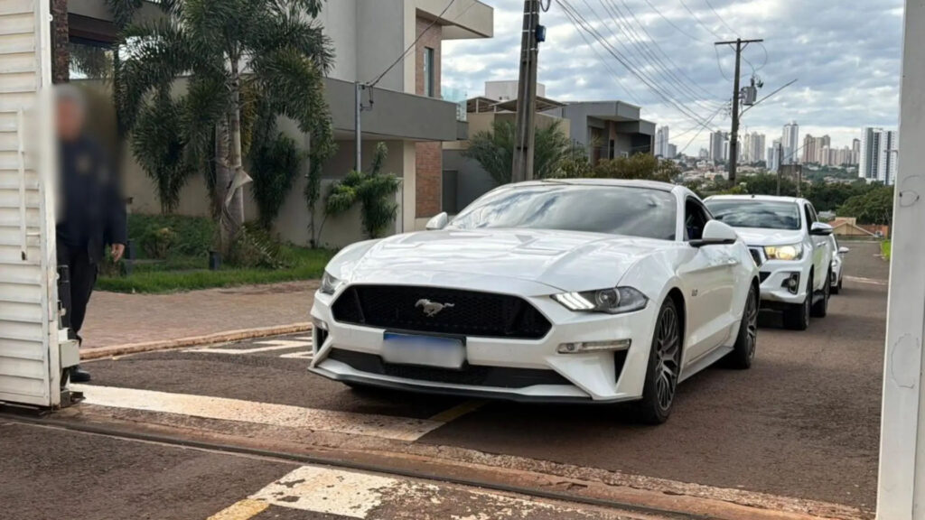 Morador é preso com Mustang em operação da PF morador-e-preso-com-mustang-em-operacao-da-pf