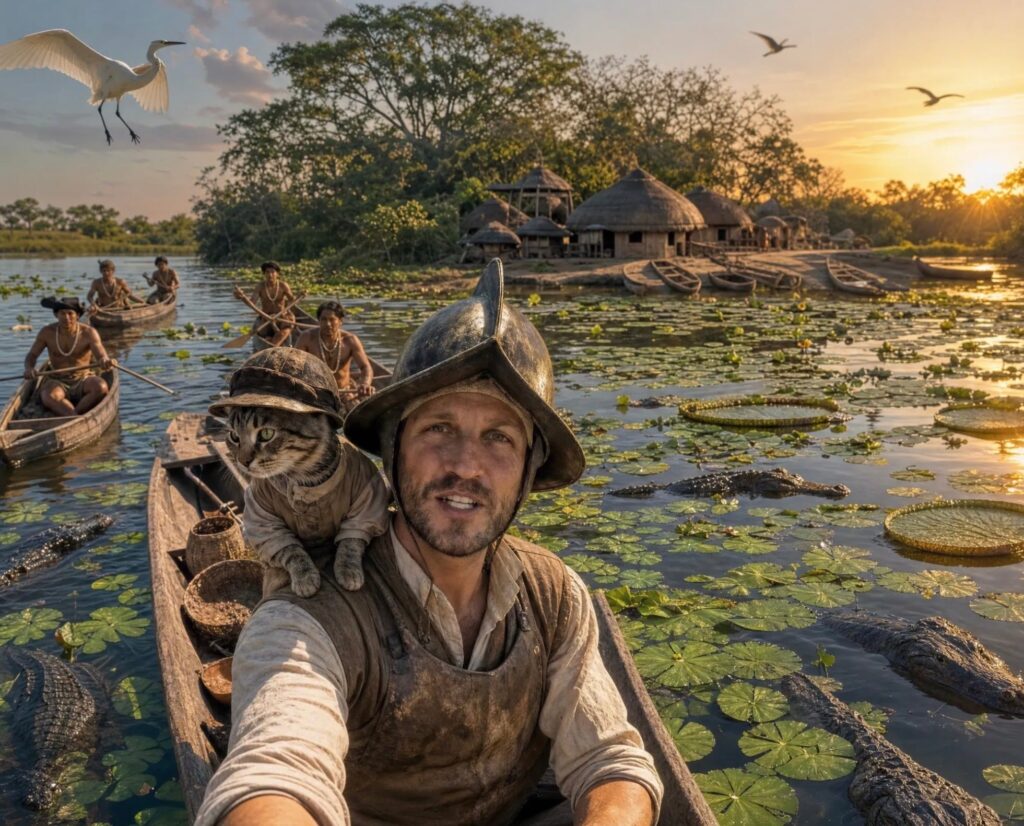 SOS Pantanal usa IA para recriar o bioma como era há quase 500 anos sos-pantanal-usa-ia-para-recriar-o-bioma-como-era-ha-quase-500-anos