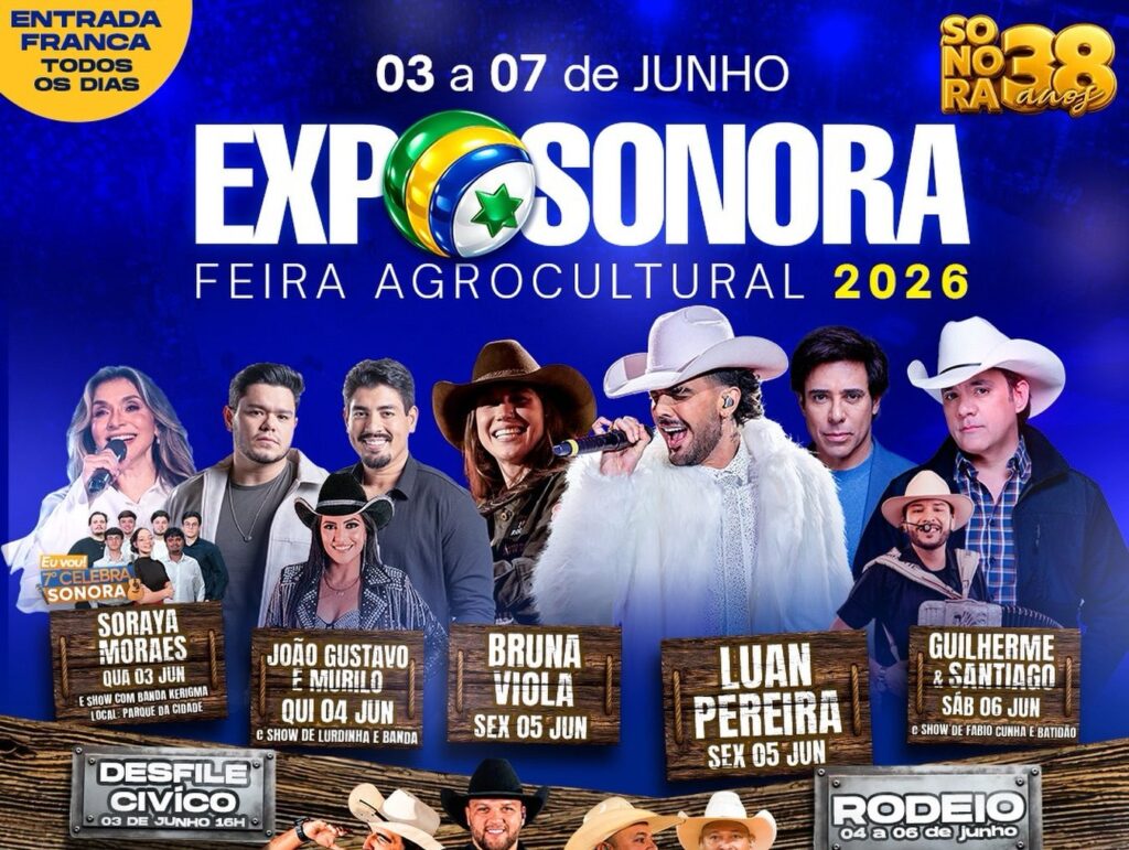 SONORA: Os preparativos para a Exposonora 2026 já estão a todo vapor. sonora:-os-preparativos-para-a-exposonora-2026-ja-estao-a-todo-vapor.