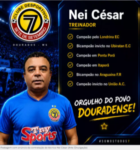 em-meio-a-incertezas,-sete-de-setembro-anuncia-tecnico-ney-cesar