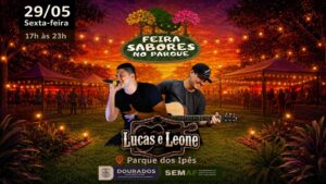 Show da dupla Lucas e Leone anima Feira Sabores no Parque dos Ipês nesta sexta show-da-dupla-lucas-e-leone-anima-feira-sabores-no-parque-dos-ipes-nesta-sexta