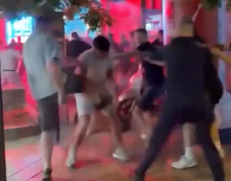 video:-confronto-entre-torcedores-de-psg-e-arsenal-eleva-tensao-antes-da-final-da-champions