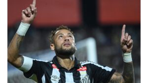 Neymar marca, Santos cede empate ao Recoleta no fim do jogo e se complica na Sul-Americana