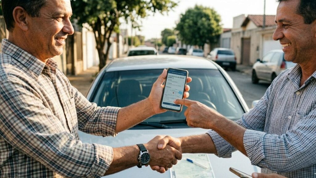 Nova regra permite transferência de veículos 100% pelo celular Nova regra permite transferência de veículos 100% pelo celular