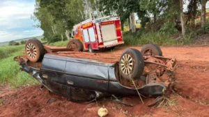 Homem morre após capotamento na BR-267 entre Bataguassu e Nova Casa Verde Homem morre após capotamento na BR-267 entre Bataguassu e Nova Casa Verde