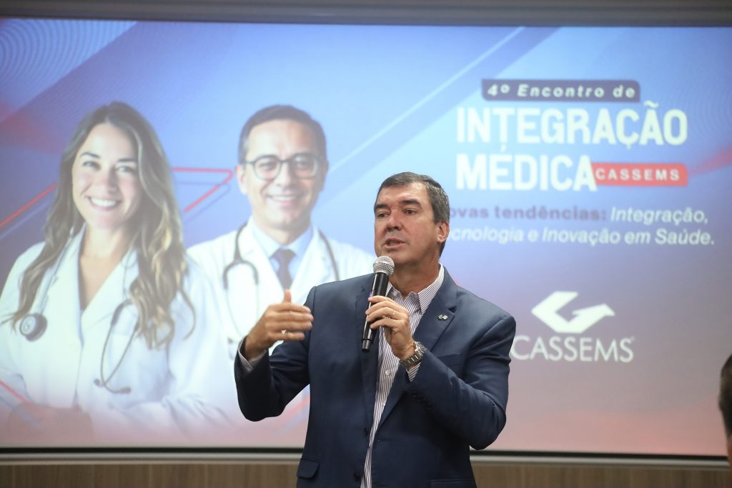 Tecnologia, inovação e integração reforçam protagonismo de MS na saúde durante encontro da Cassems Tecnologia, inovação e integração reforçam protagonismo de MS na saúde durante encontro da Cassems