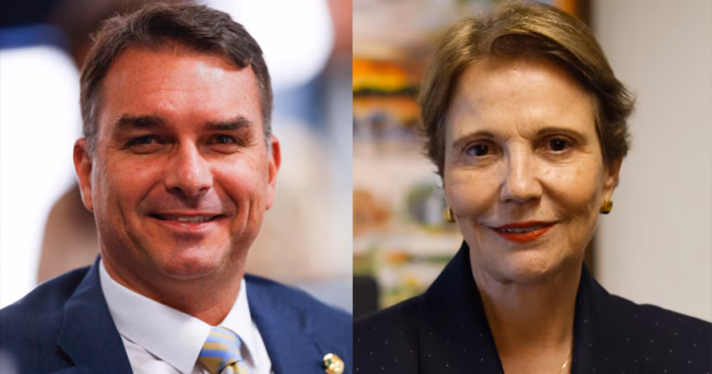 Tereza Cristina vê MS como porta de entrada do agro para Flávio Bolsonaro Tereza Cristina vê MS como porta de entrada do agro para Flávio Bolsonaro