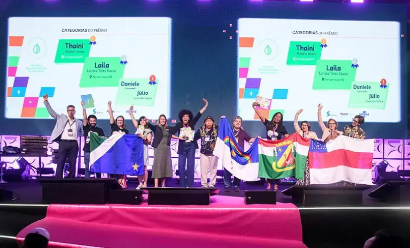 Projeto de Naviraí transforma reaproveitamento escolar em solução premiada nacionalmente Projeto de Naviraí transforma reaproveitamento escolar em solução premiada nacionalmente