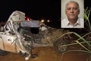 Pecuarista morre em colisão entre caminhonete e caminhão na BR-262 Pecuarista morre em colisão entre caminhonete e caminhão na BR-262