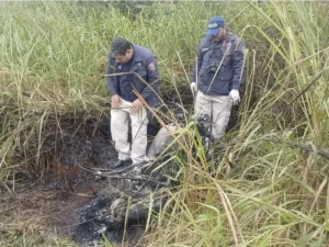 Homem carbonizado é identificado na fronteira Homem carbonizado é identificado na fronteira