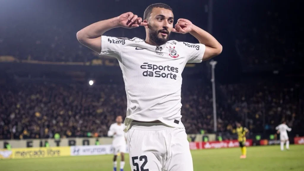 Labyad marca, Corinthians empata com Peñarol e garante liderança na Libertadores Labyad marca, Corinthians empata com Peñarol e garante liderança na Libertadores