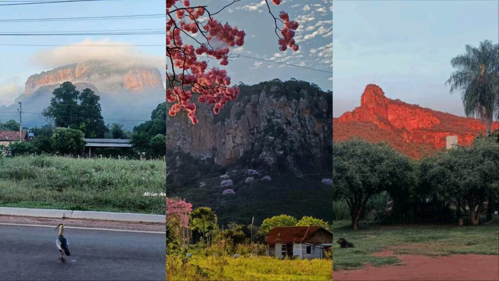 Testemunho geológico, Morro do Paxixi surpreende ao “mudar de rosto” todos os dias em Aquidauana Testemunho geológico, Morro do Paxixi surpreende ao "mudar de rosto" todos os dias em Aquidauana