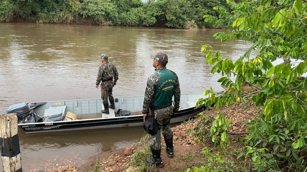 Dois homens são presos em flagrante por pesca ilegal em Dourados Dois homens são presos em flagrante por pesca ilegal em Dourados