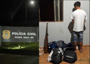 Homem é preso após furto em salão de cabeleireiro em Mundo Novo