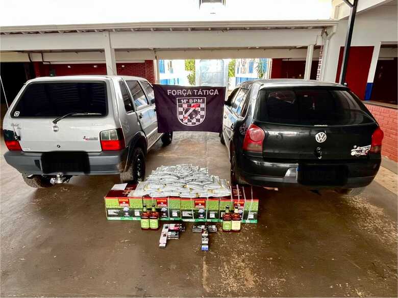Polícia apreende agrotóxicos sem registro e contrabando durante abordagem em Fátima do Sul Polícia apreende agrotóxicos sem registro e contrabando durante abordagem em Fátima do Sul