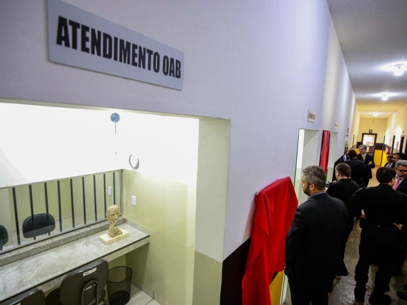 Cadeia de Paranaíba ganha parlatório para atendimento reservado entre advogados e detentos Cadeia de Paranaíba ganha parlatório para atendimento reservado entre advogados e detentos