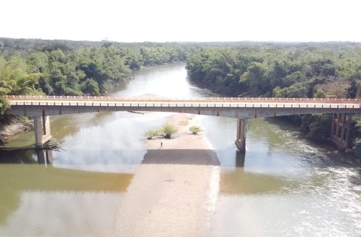 Ponte sobre o Rio Miranda na MS-345 fica totalmente interditada neste sábado (23) Ponte sobre o Rio Miranda na MS-345 fica totalmente interditada neste sábado (23)