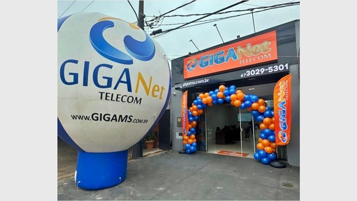 giga-net-telecom-amplia-atuacao-em-mato-grosso-do-sul-e-inaugura-unidade-em-agua-clara